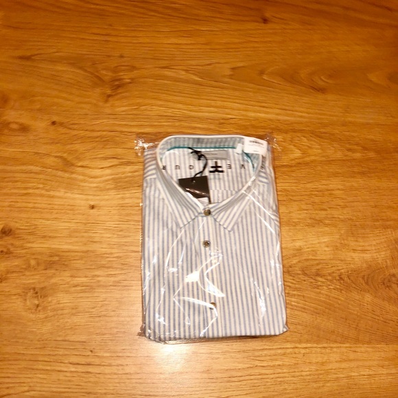 👔 Five Four Corbin Pin Stripe Button Dress Shirt - Picture 8 of 8